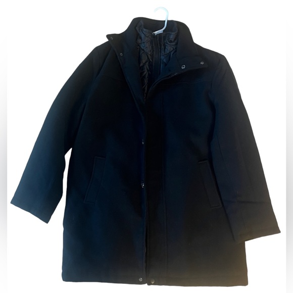 NWT George Martin Wool Blend Casual Black Jacket sz M - Picture 1 of 15